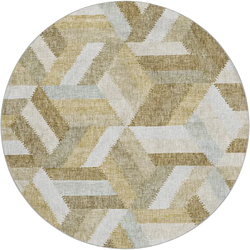Lorenzo LN1 Tan 8' x 8' Round