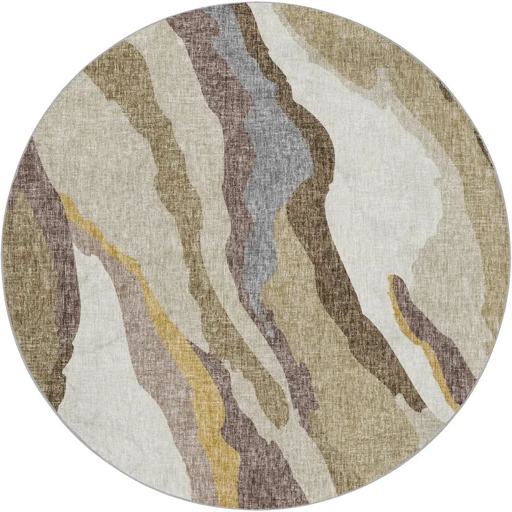 Lorenzo LN4 Beige 8' x 8' Round