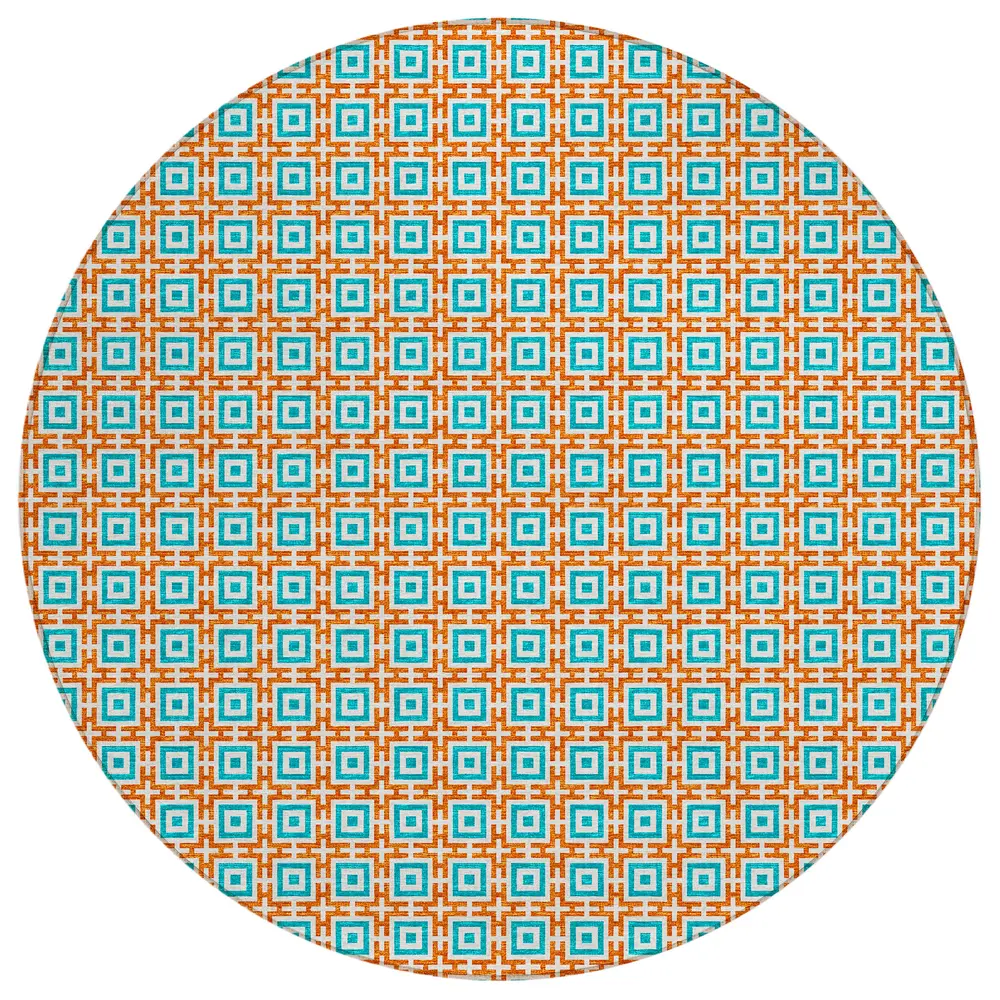Marlo MO1 Orange 8' x 8' Round