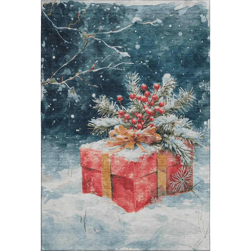 Merry & Bright MY13 Blue 8' x 10'