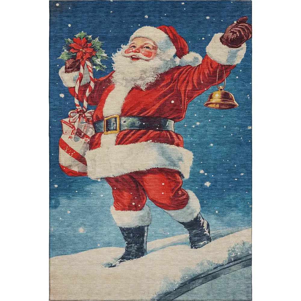 Merry & Bright MY15 Blue 9' x 12'