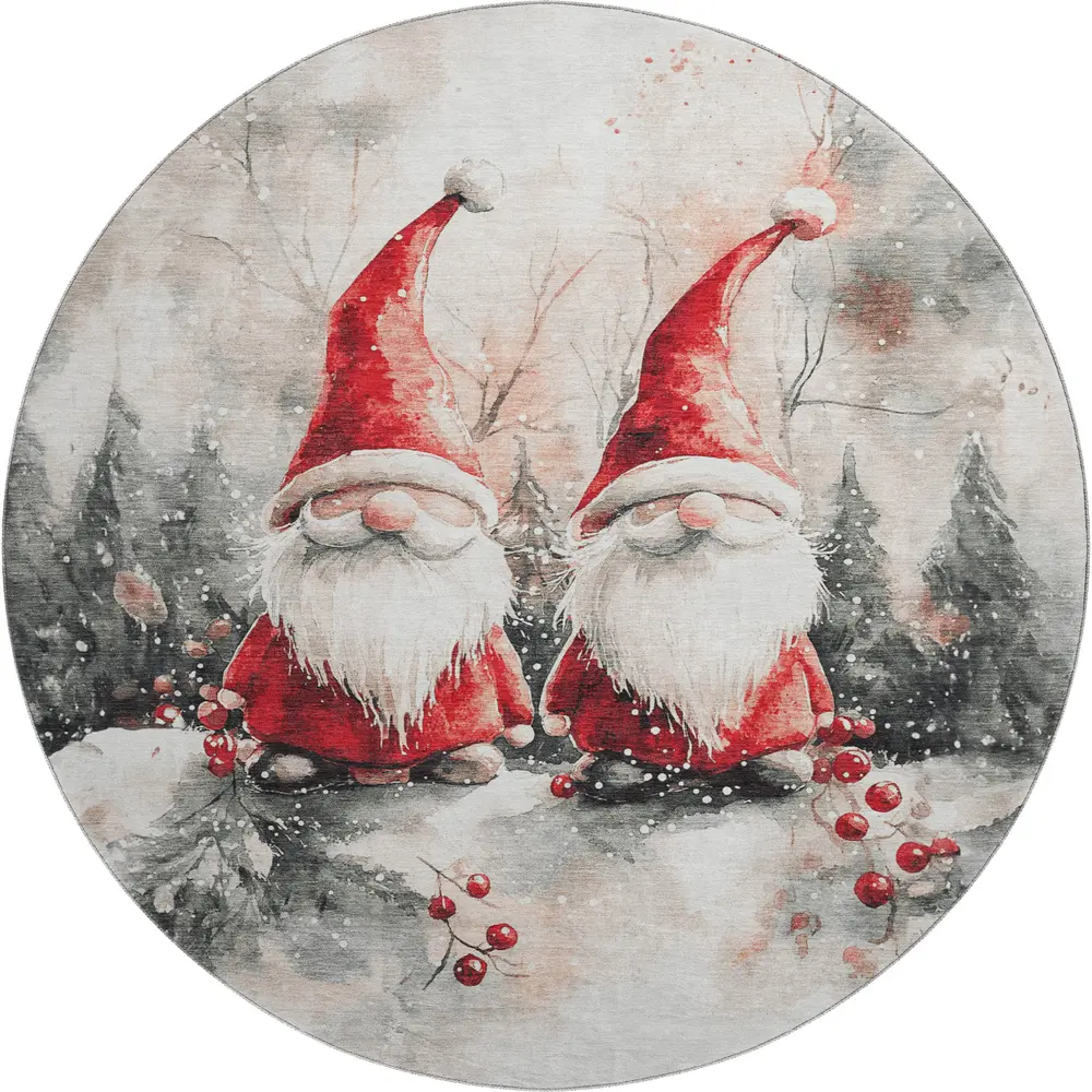 Merry & Bright MY16 Ivory 8' x 8' Round