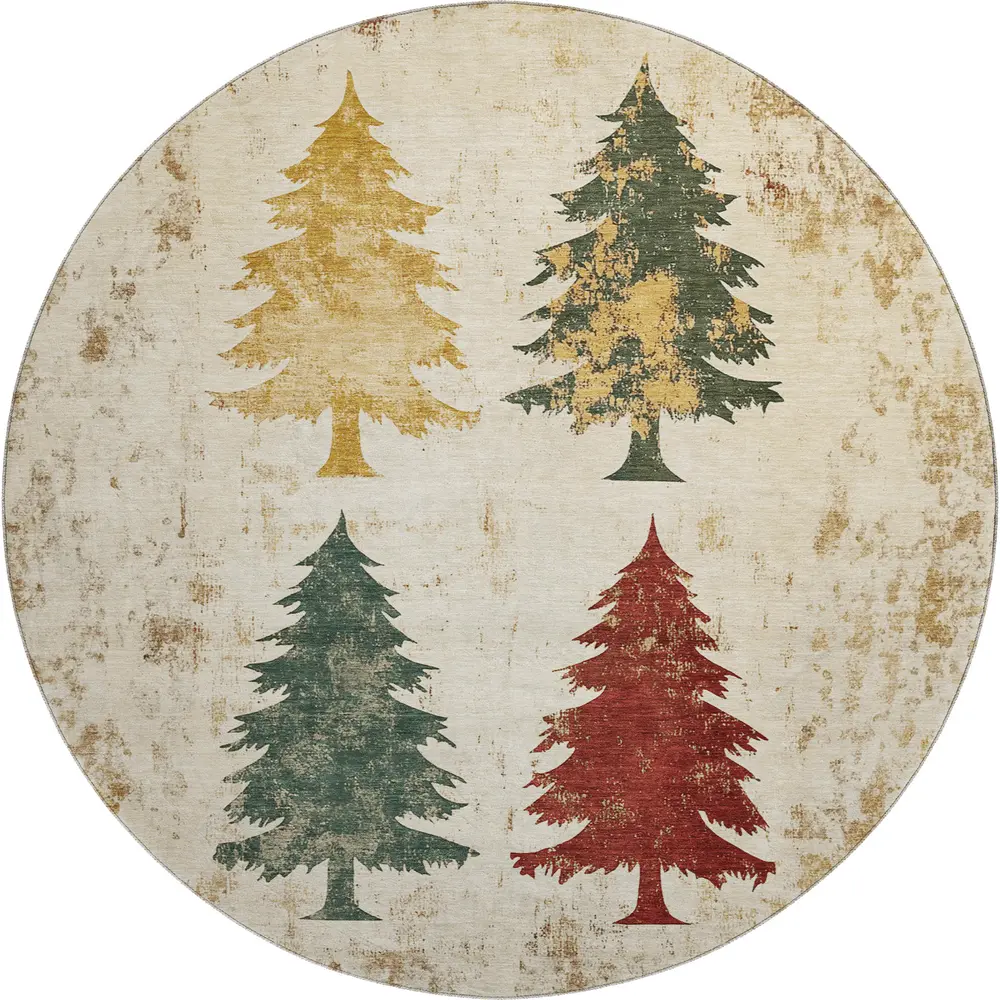 Merry & Bright MY17 Ivory 8' x 8' Round