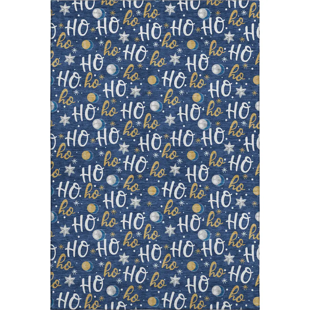 Merry & Bright MY18 Navy 8' x 10'