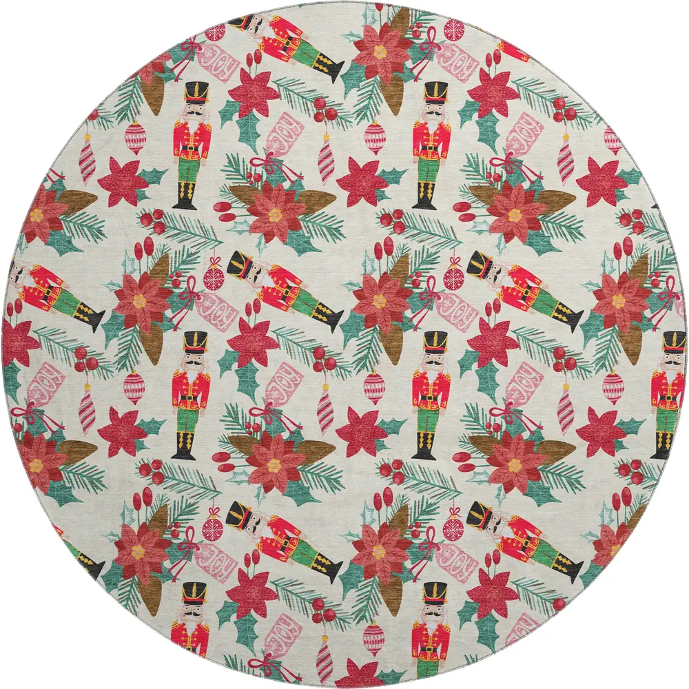Merry & Bright MY19 Ivory 8' x 8' Round