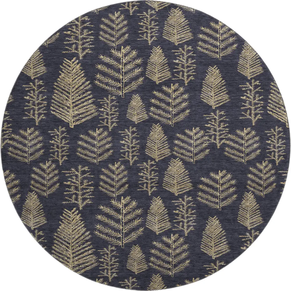 Merry & Bright MY21 Black 8' x 8' Round