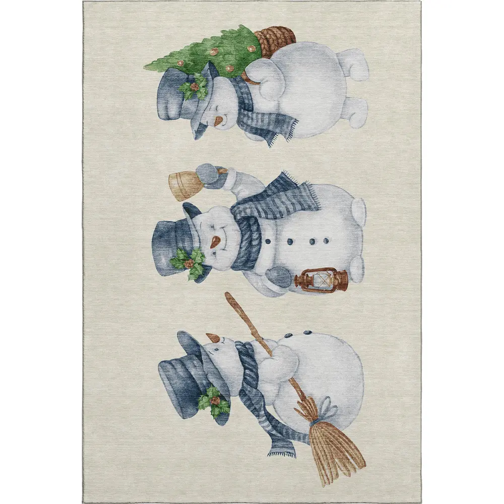 Merry & Bright MY28 Ivory 5' x 7'6