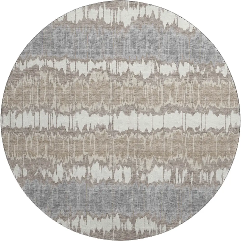 Neo NO9 Taupe 8' x 8' Round