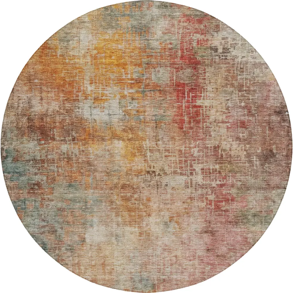 Nouveau NV21 Tan 8' x 8' Round