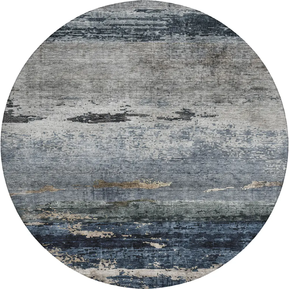 Nouveau NV3 Navy 8' x 8' Round