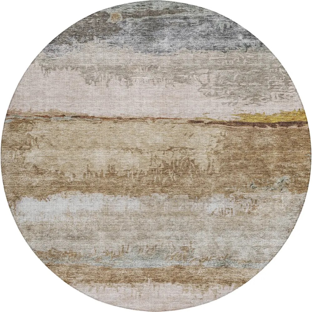 Nouveau NV5 Beige 8' x 8' Round