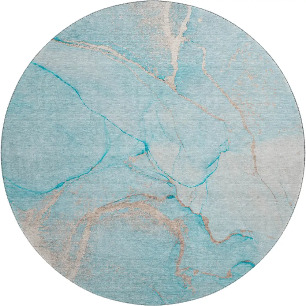 Odyssey OY7 Teal 8' x 8' Round