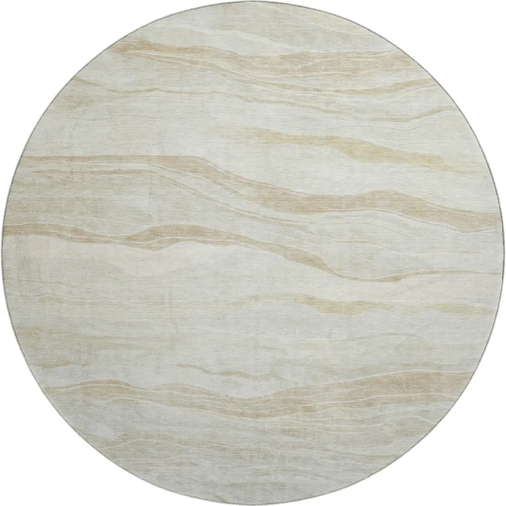 Pacifica PA6 Beige 8' x 8' Round