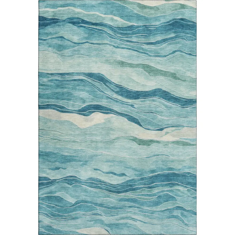 Pacifica PA6 Turquoise 3' x 5'