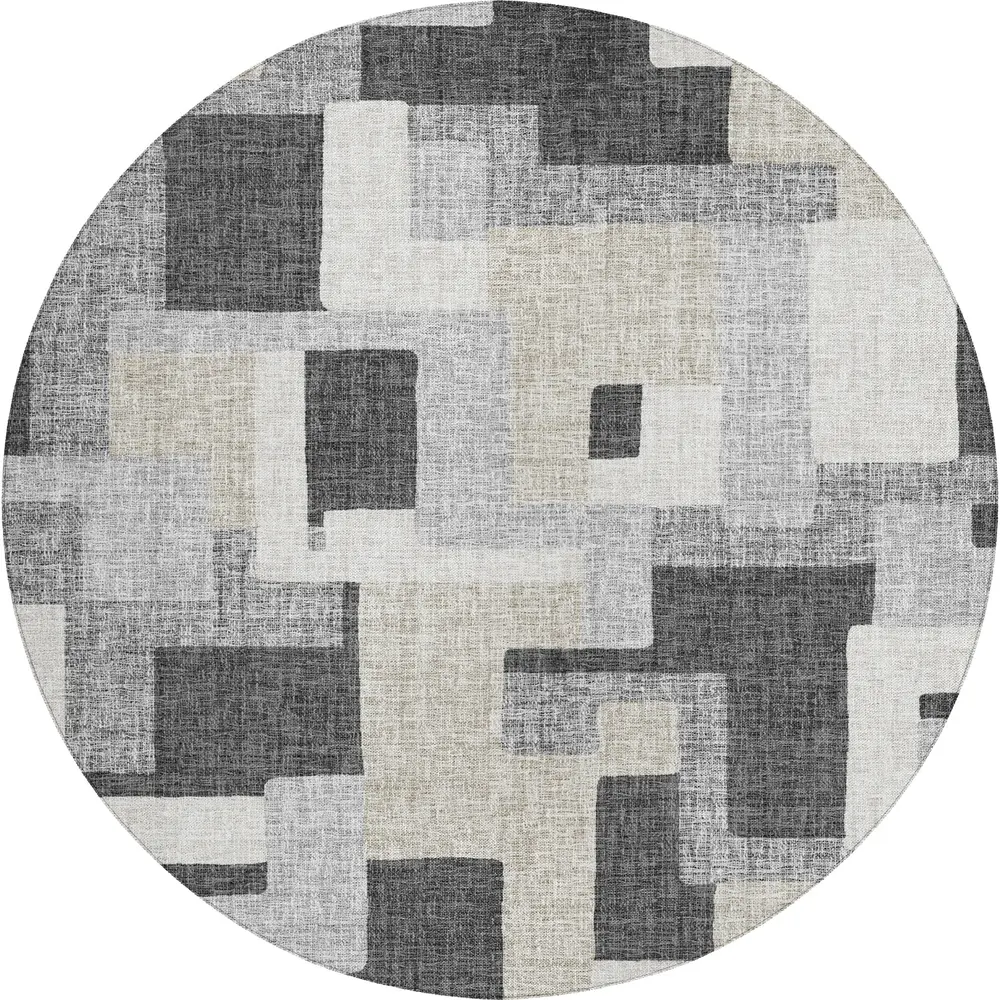 Portico PO3 Gray 8' x 8' Round
