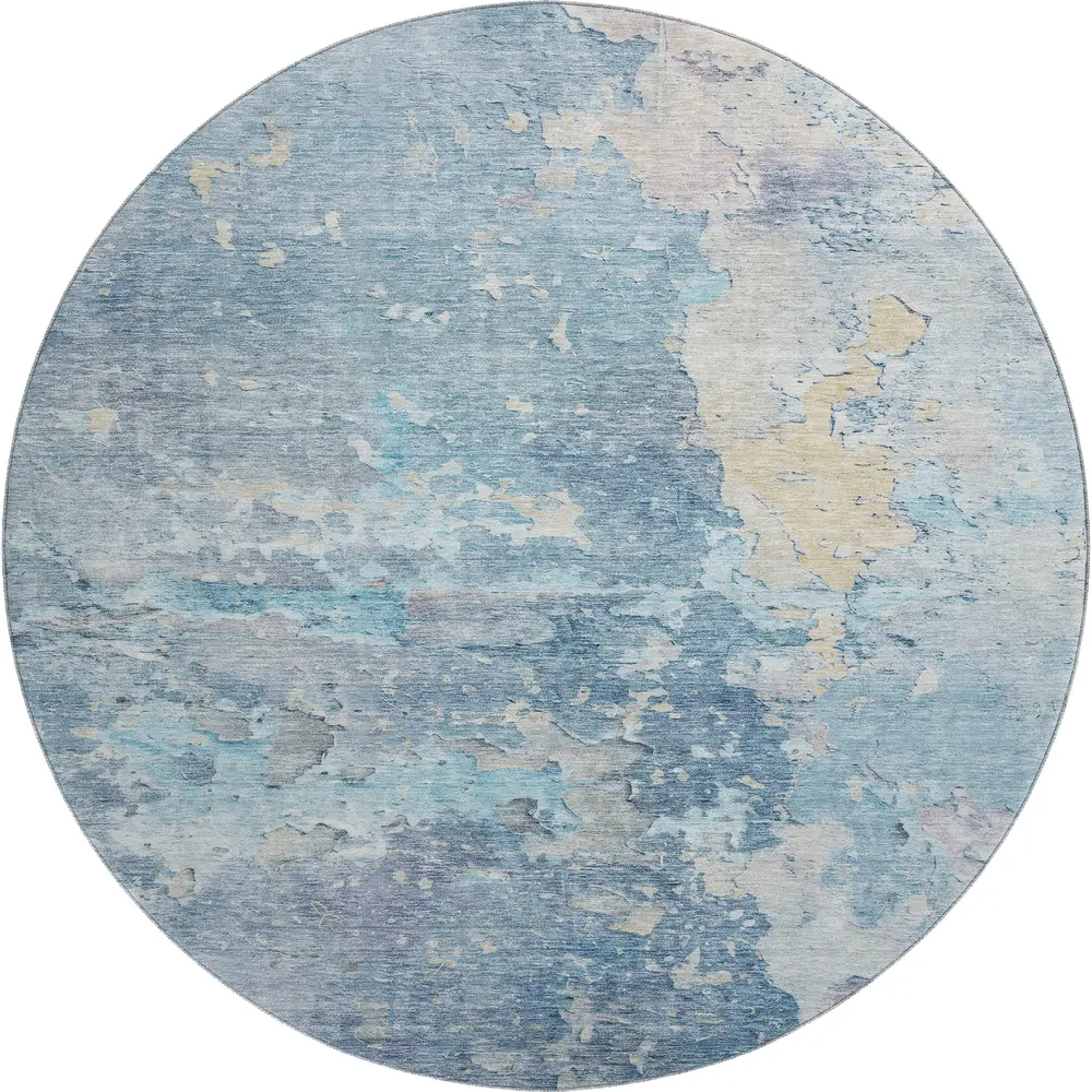 Ravenna RN3 Blue 8' x 8' Round