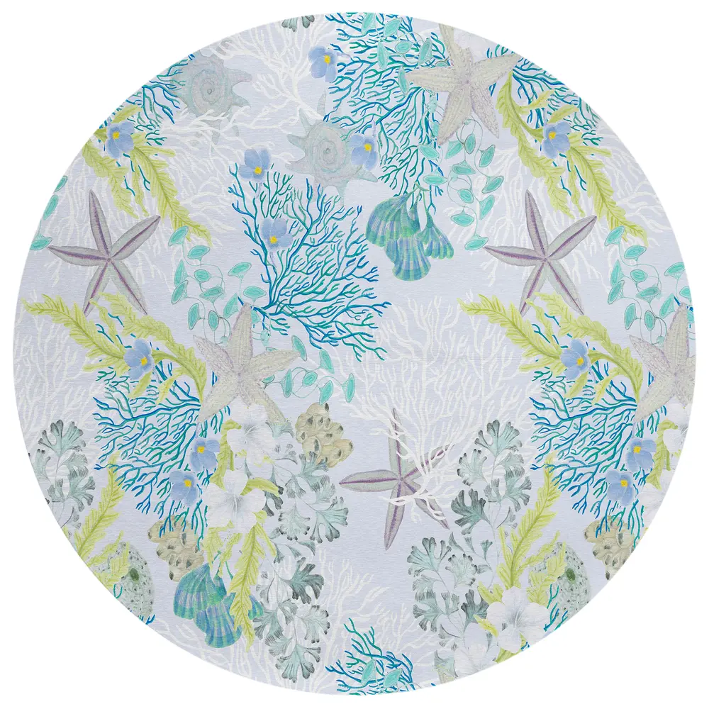 Seabreeze SZ1 Silver 8' x 8' Round