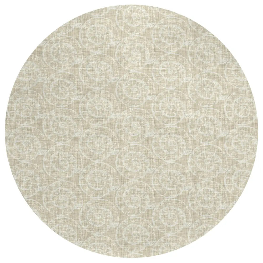 Seabreeze SZ11 Taupe 8' x 8' Round