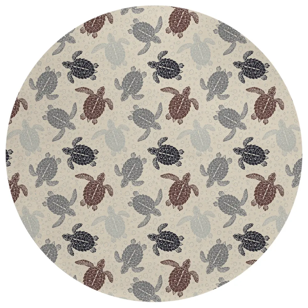 Seabreeze SZ13 Beige 8' x 8' Round
