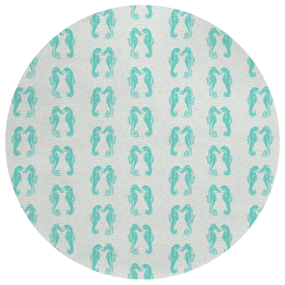 Seabreeze SZ15 Teal 8' x 8' Round