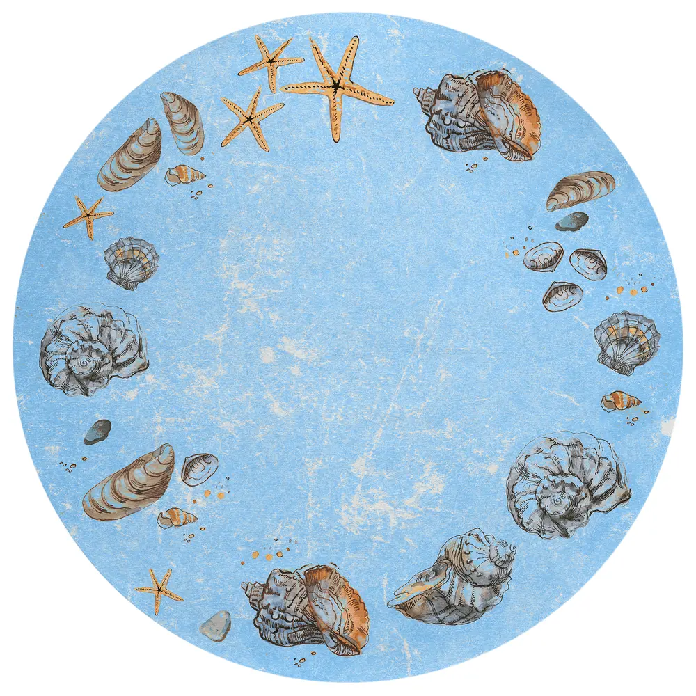 Seabreeze SZ9 Denim 8' x 8' Round