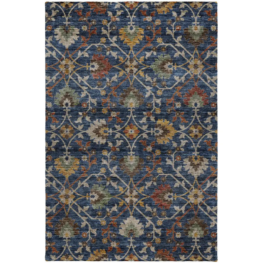 Silk Road SR4 Navy 9' x 12'