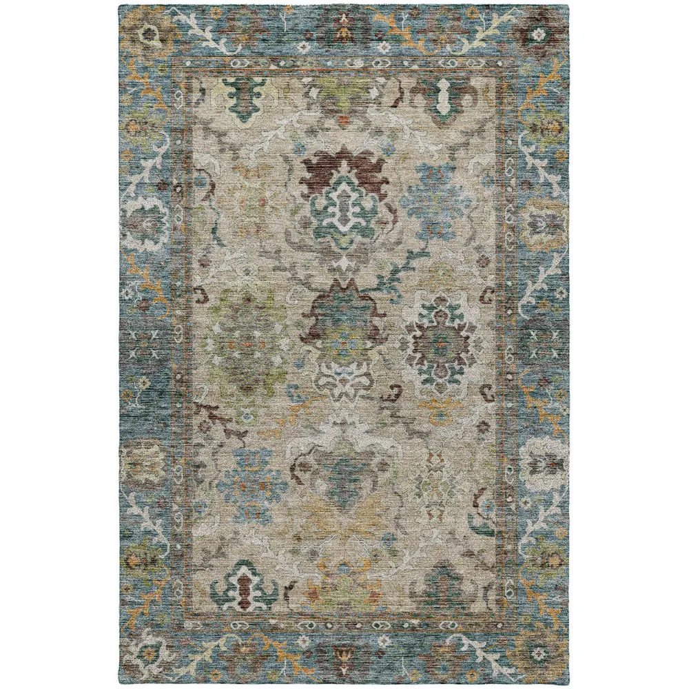 Silk Road SR5 Aqua 9' x 12'