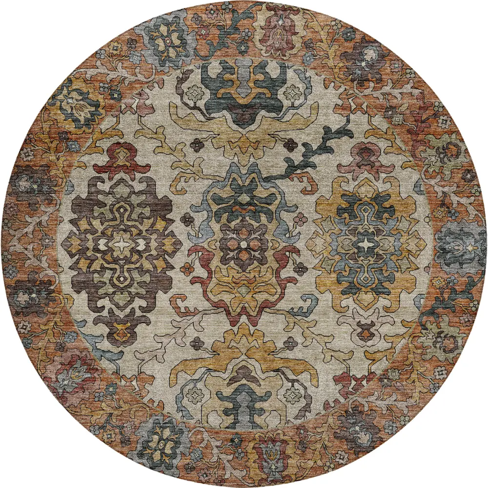 Silk Road SR5 Copper 8' x 8' Round