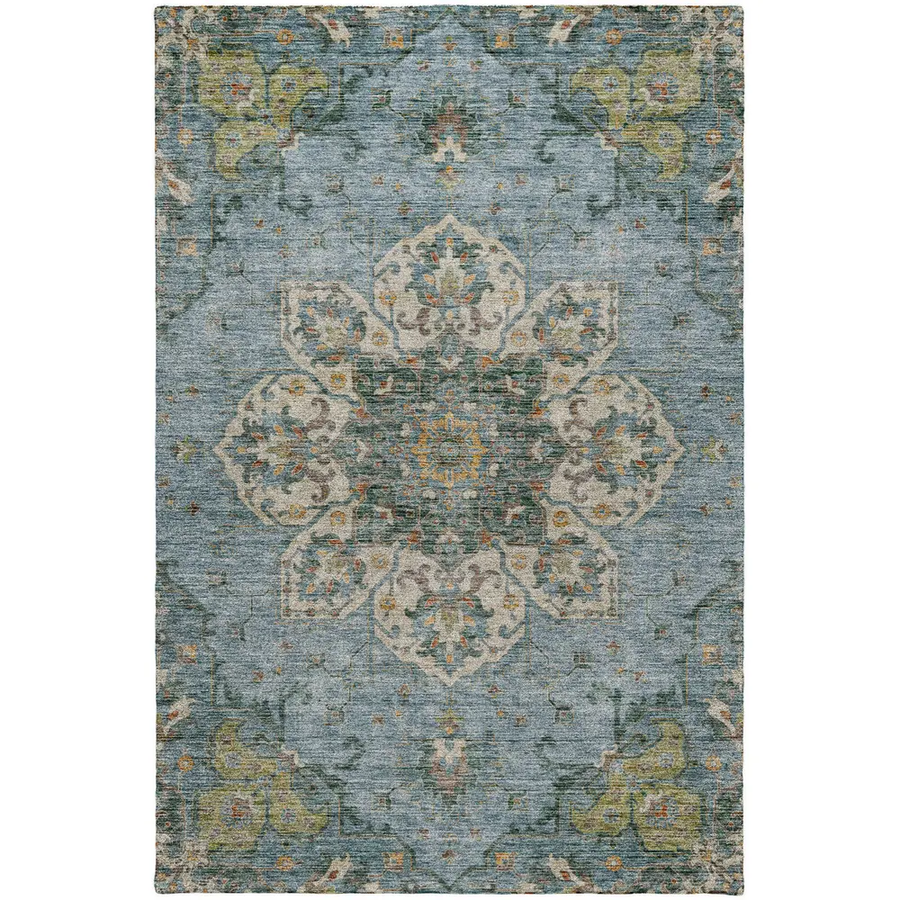 Silk Road SR6 Aqua 8' x 10'