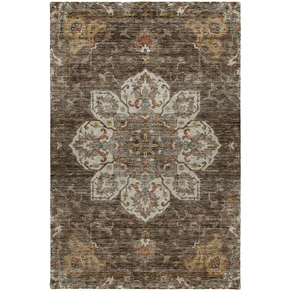 Silk Road SR6 Chocolate 3' x 5'