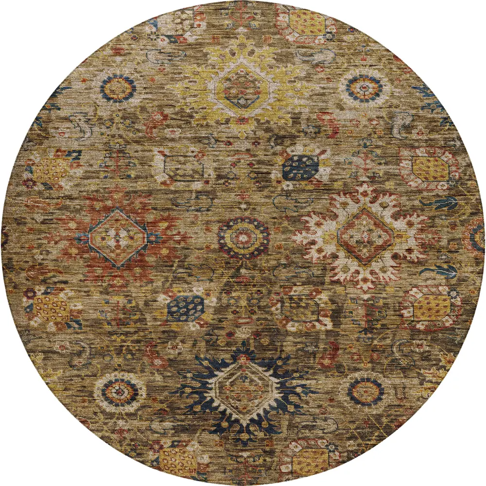 Silk Road SR9 Clove 8' x 8' Round