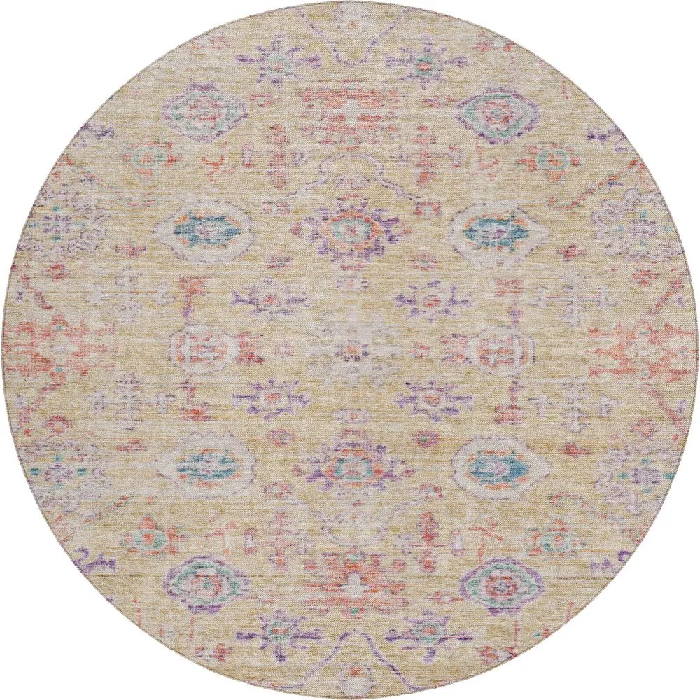 Solace SL10 Peach 8' x 8' Round