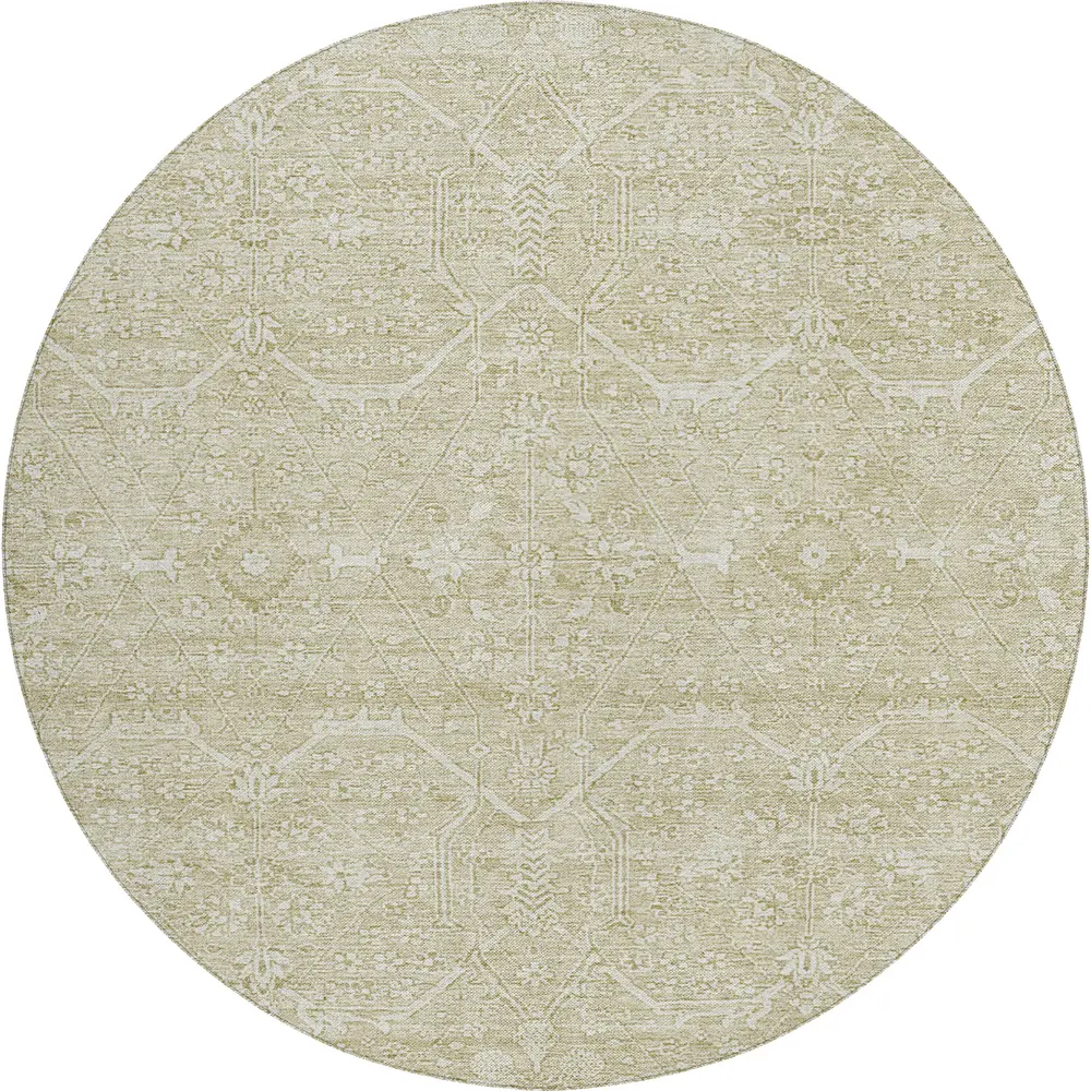Solace SL12 Beige 8' x 8' Round