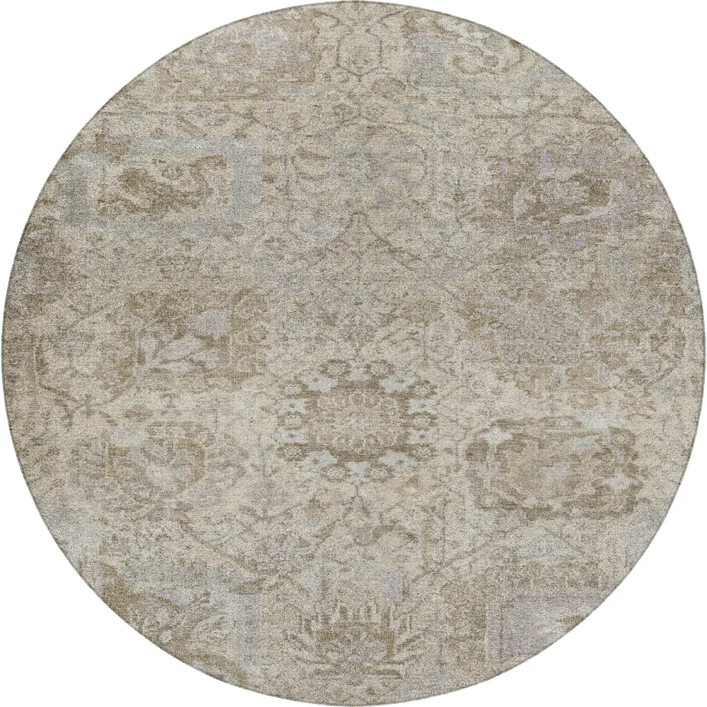 Tabrook TB15 Ivory 8' x 8' Round