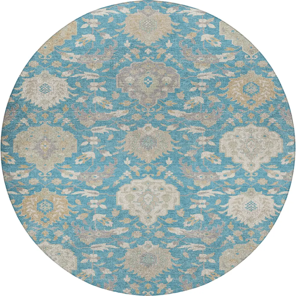 Tabrook TB4 Blue 8' x 8' Round