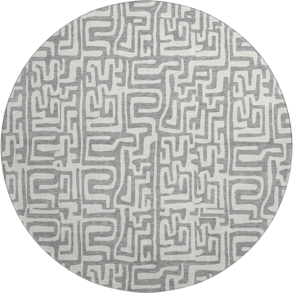 The Reserve TR1 Gray 8' x 8' Round