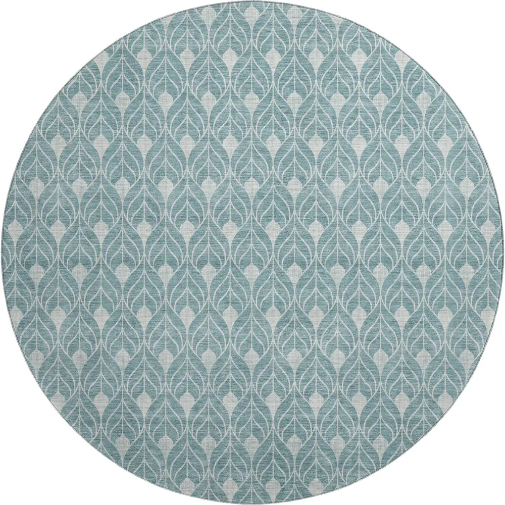 The Reserve TR10 Teal 8' x 8' Round