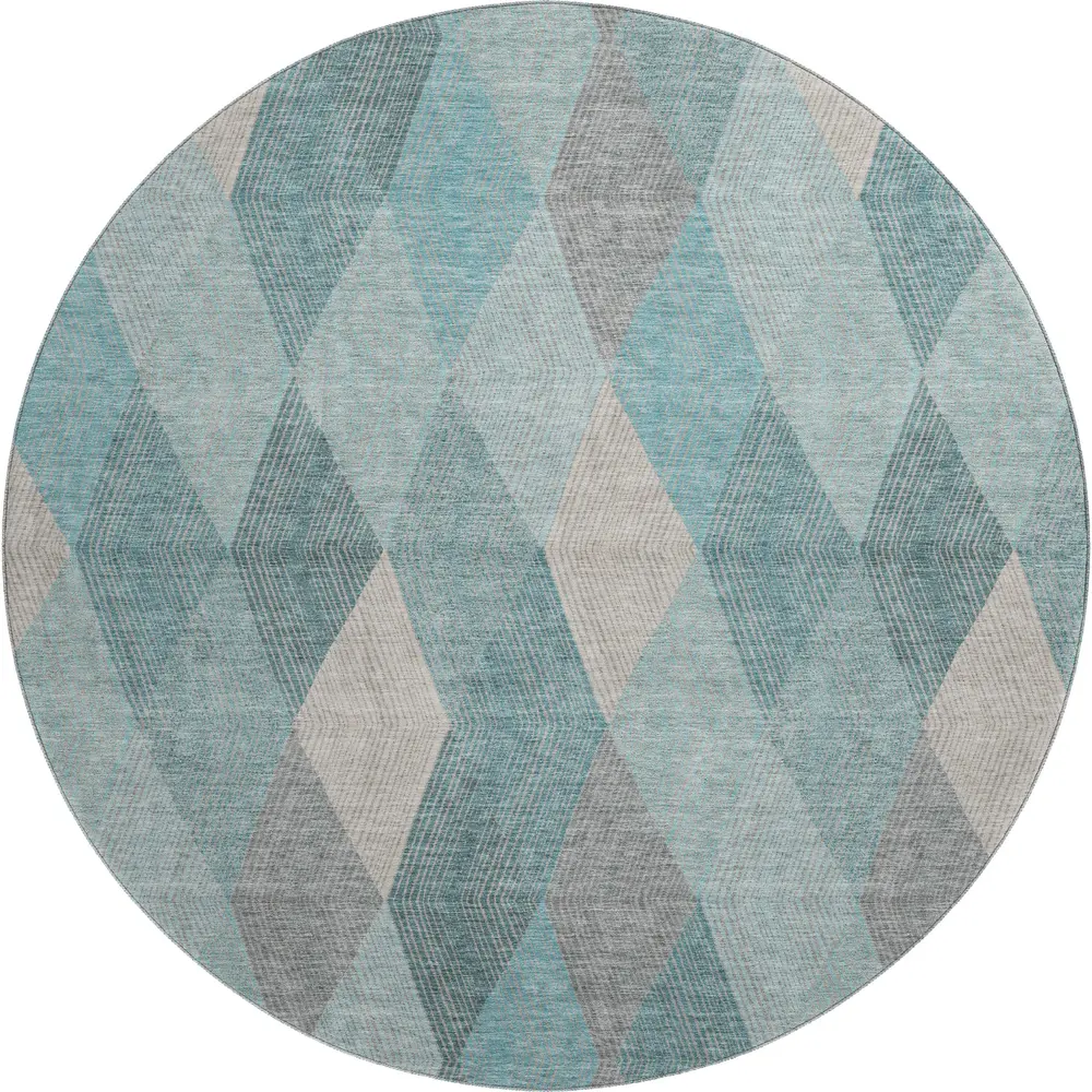 The Reserve TR11 Turquoise 8' x 8' Round