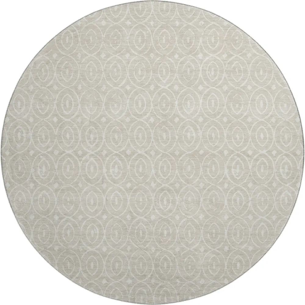 The Reserve TR12 Beige 8' x 8' Round