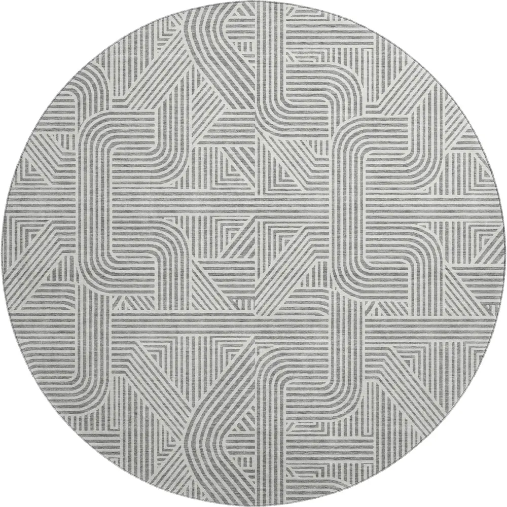 The Reserve TR14 Gray 8' x 8' Round