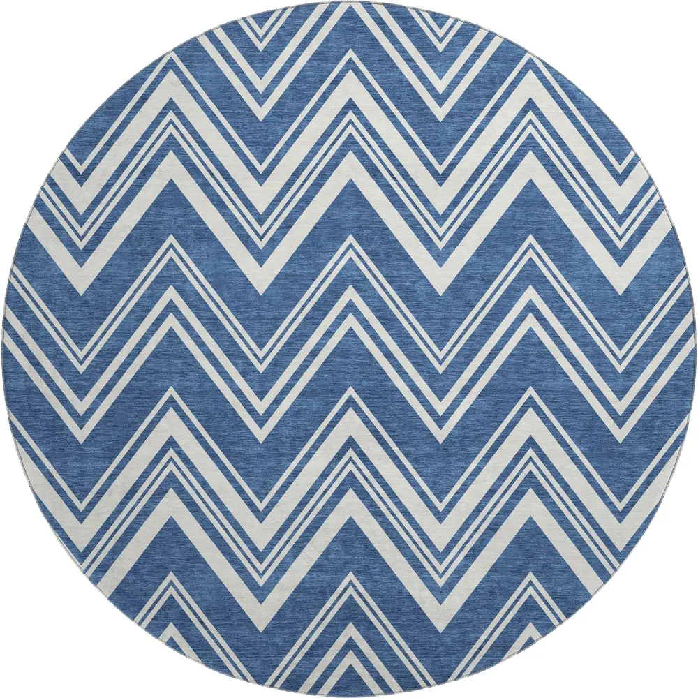 The Reserve TR17 Blue 8' x 8' Round