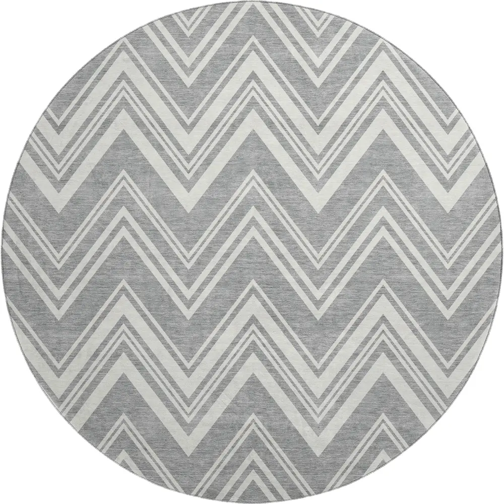 The Reserve TR17 Pewter 8' x 8' Round