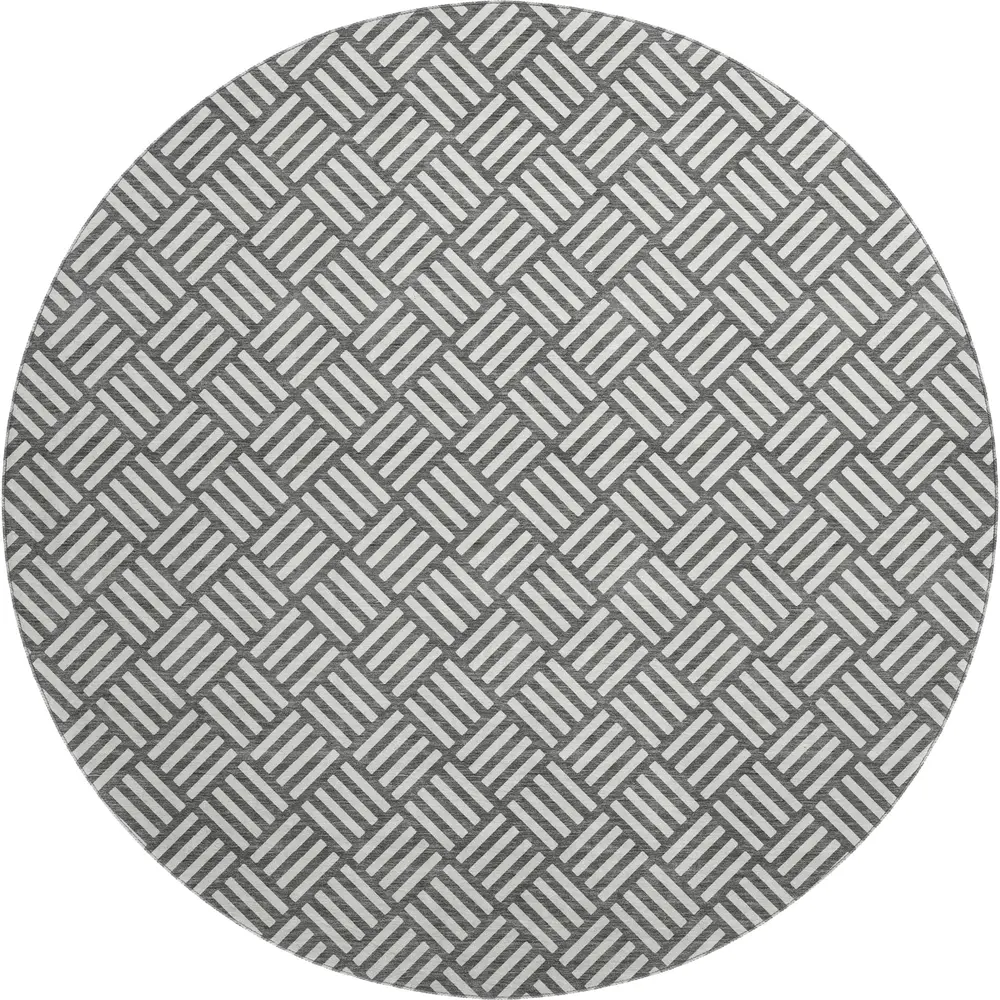 The Reserve TR3 Charcoal 8' x 8' Round