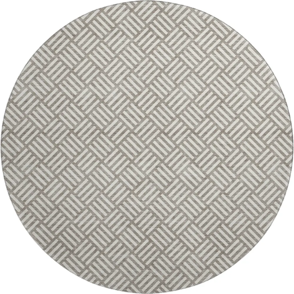 The Reserve TR3 Taupe 8' x 8' Round