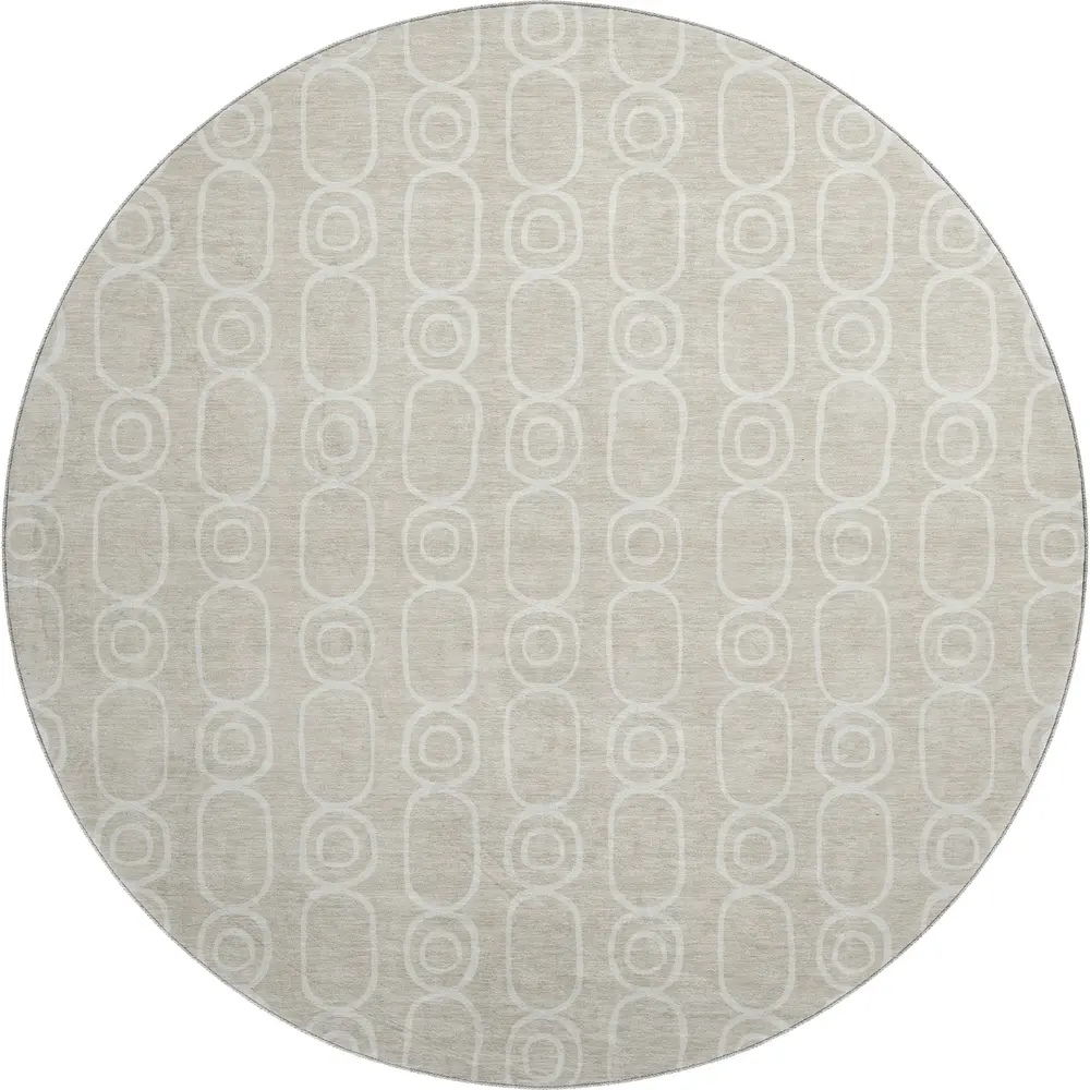 The Reserve TR6 Beige 8' x 8' Round