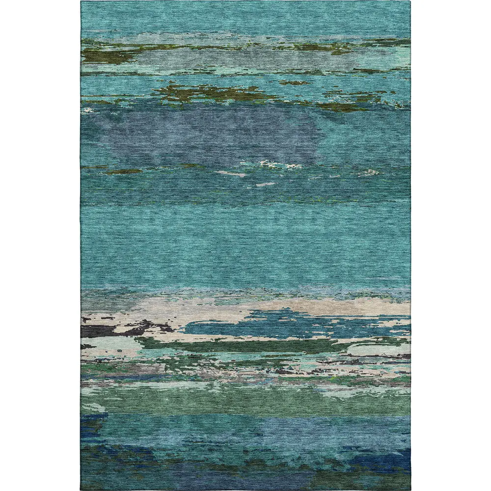 Trevi TV8 Teal 5' x 7'6