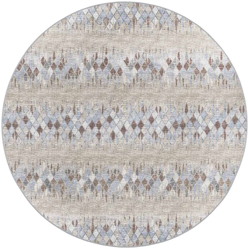 Winslow WL5 Taupe 6' x 6' Round