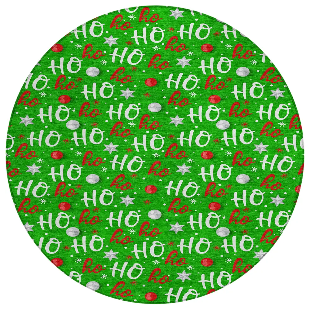 Wonderland WN18 Green 8' x 8' Round