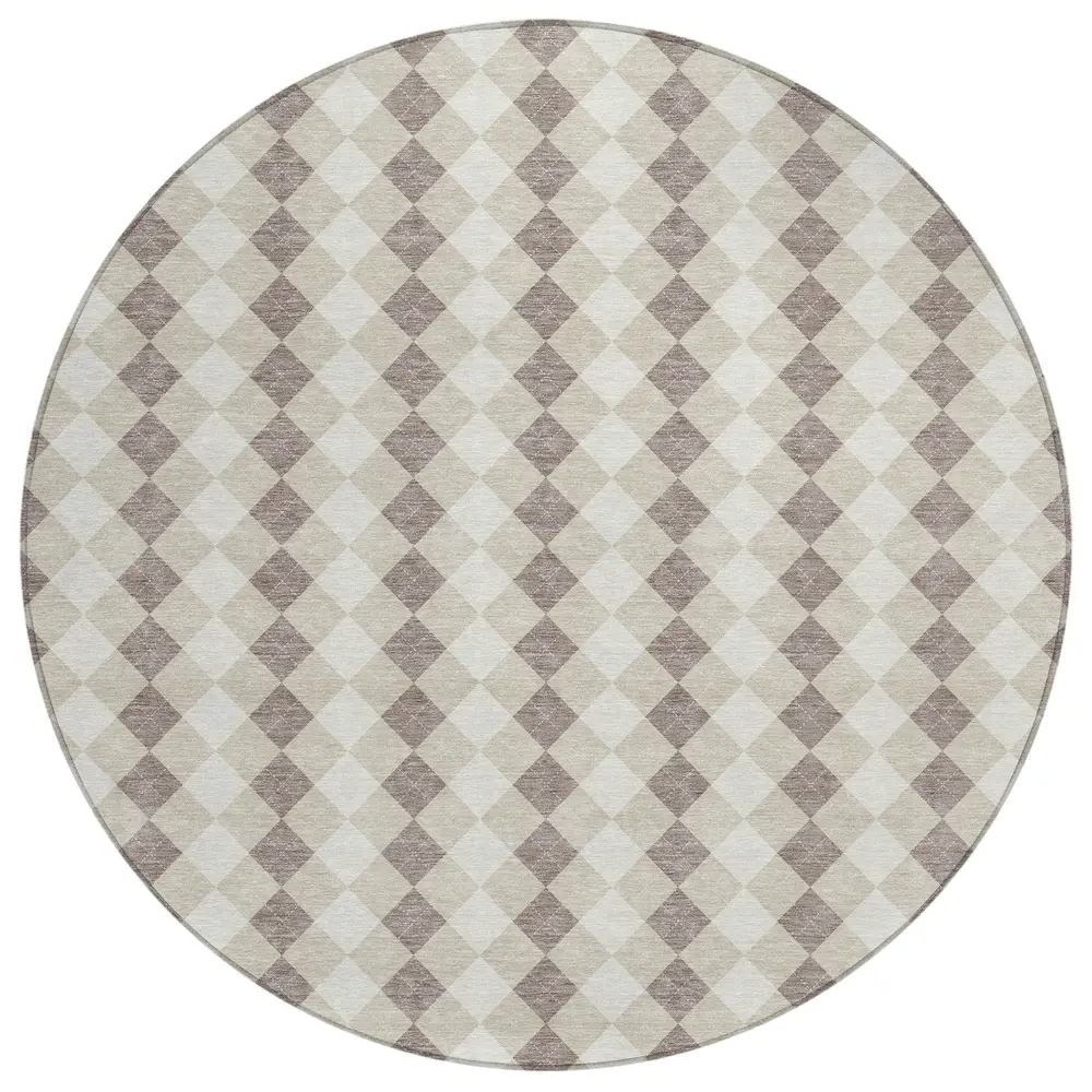 Wonderland WN20 Beige 8' x 8' Round