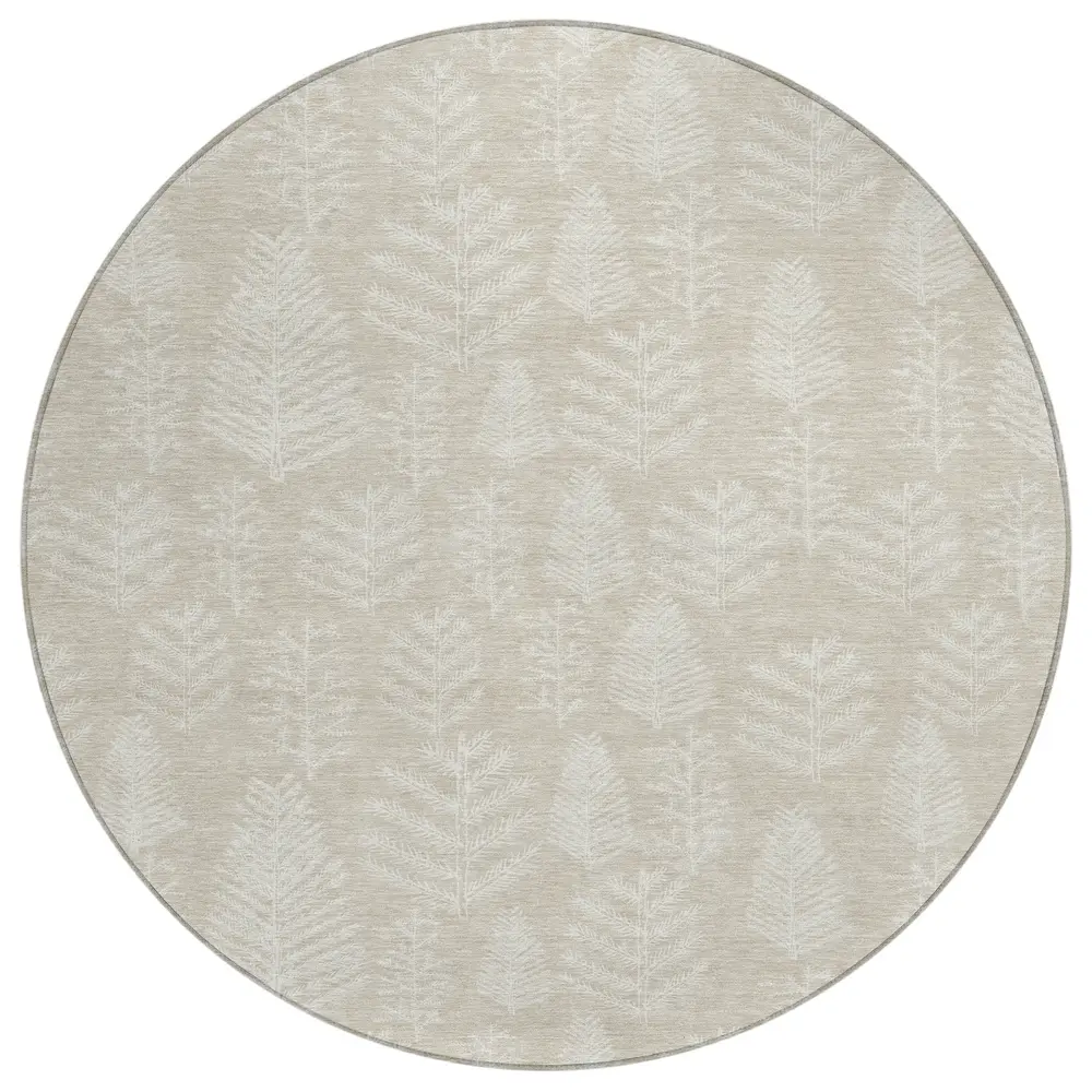 Wonderland WN21 Beige 8' x 8' Round